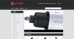 Desktop Screenshot of apextools.com